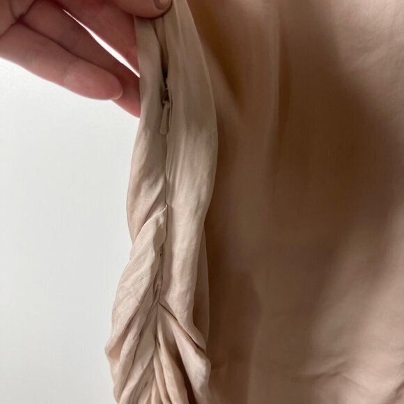 All saints Japanese cloth silk pink dress women’s size 6 - Picture 11 of 13